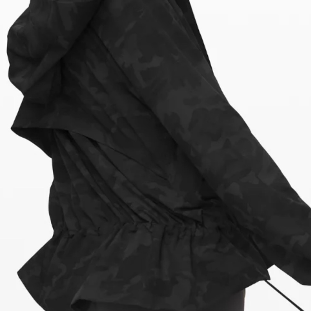 lululemon athletica Black Hooded Jacket
